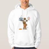 Brandon, circus sterke beer hoodie (Voorkant)