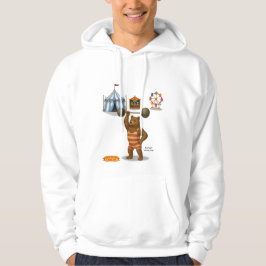 Brandon, circus sterke beer hoodie