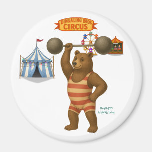 Brandon, circus sterke beer magneet