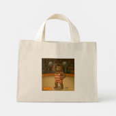 Brandon, circus sterke beer mini tote bag (Achterkant)