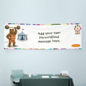 Brandon, circus sterke beer spandoek (Beurs)