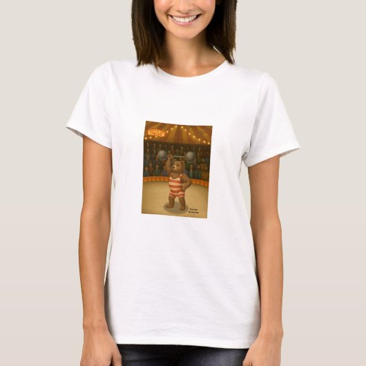 Brandon, circus sterke beer t-shirt (Voorkant)