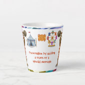 Brandon, circus strong bear latte mok (Voorkant)