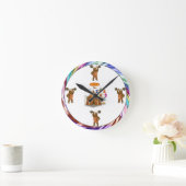 Brandon, circus strong-bear ronde klok (Huis)