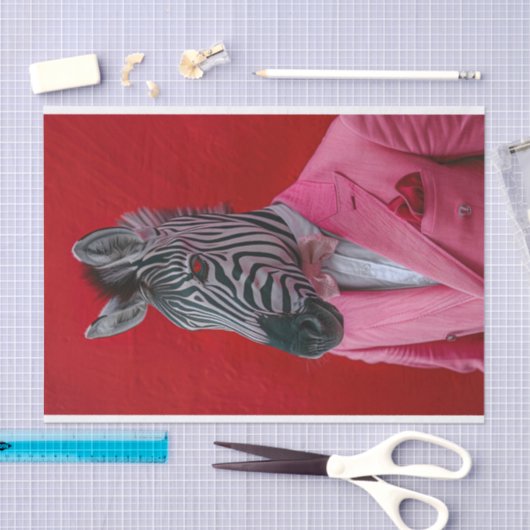 Brandon de Zebra Tissuepapier (Craft)