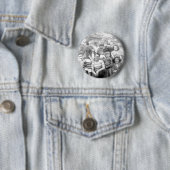 Brandon Family 1950 Ronde Button 5,7 Cm (In situ)