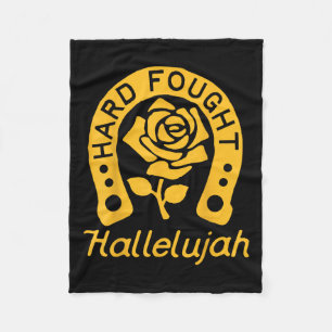 Brandon Hard Fought Hallelujah Prijs Jezus Lake M Fleece Deken