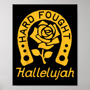 Brandon Hard Fought Hallelujah Prijs Jezus Lake M Poster