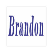 Brandon naam Logo, Zelfinktende Stempel (Design)