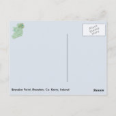 Brandon Point, Brandon, Co. Kerry, Ierland. Briefkaart (Achterkant)