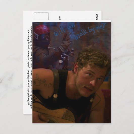 brandon reid 1 briefkaart (Voorkant / Achterkant)