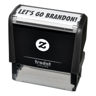 BRANDON Self Inking Stamp Zelfinktende Stempel