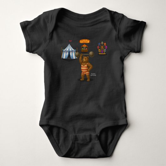 Brandon, sterke berencircusartiest romper (Voorkant)