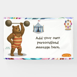 Brandon, sterke berencircusartiest spandoek