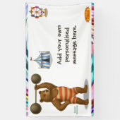 Brandon, sterke berencircusartiest spandoek (Verticaal)