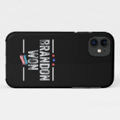 brandon won , brandon won grappig , brandon won am Case-Mate iPhone case (Achterkant (horizontaal))