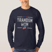 brandon won , brandon won grappig , brandon won am t-shirt (Voorkant)