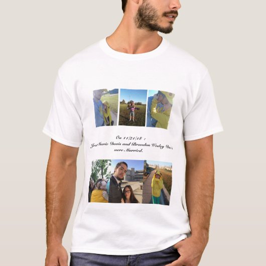 Brandon's Wedding Jubileum Shirt (Voorkant)