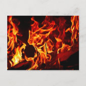 Brandontvlammen Briefkaart (Voorkant)