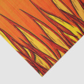 Brandontvlammen Tissuepapier (Detail)