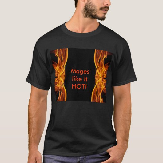 Brandontwerp, Mages als het HOT! T-shirt (Voorkant)
