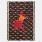 Brandpaard Deken (Voorkant Verticaal)