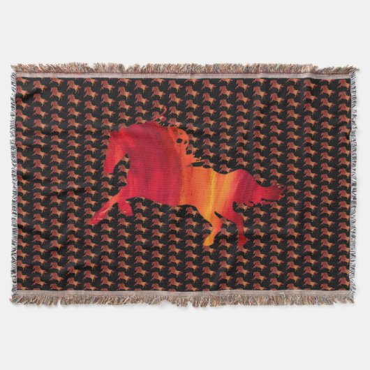 Brandpaard Deken (Voorkant)