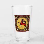 Brandpaard Glas (Voorkant)