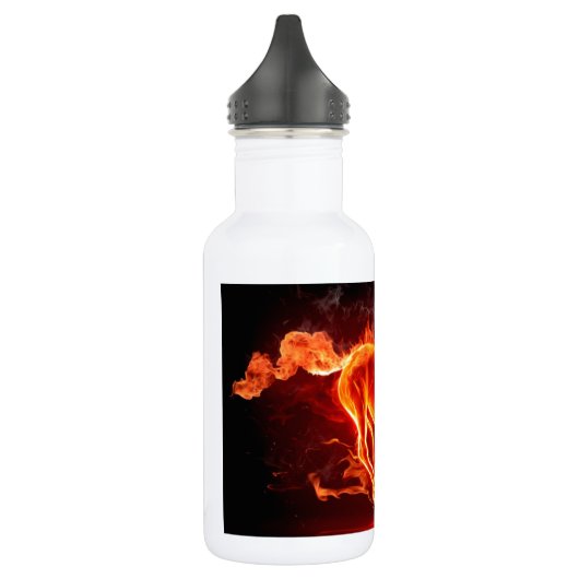 brandpaard waterfles  (Links)