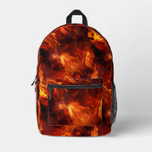 Brandpatroon Bedrukte Rugzak (Voorkant)