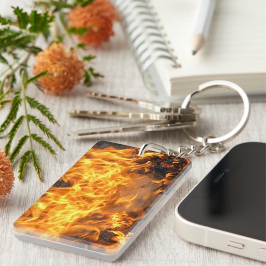 Brandpenseel Sleutelhanger (Voorkant Rechts)