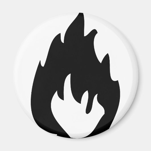 brandpictogram magneet (Voorkant)