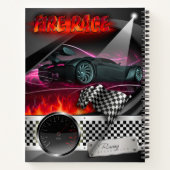 Brandrace Notitieboek (Achterkant)