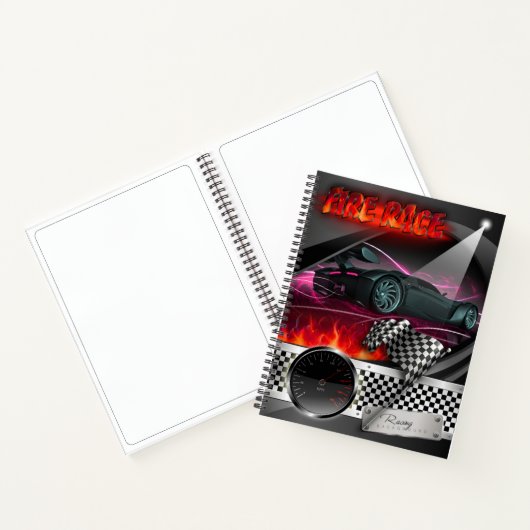 Brandrace Notitieboek (Binnen)