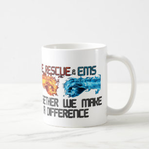 BRANDREDDINGS- EN EMS SAMEN MAKEN WE EEN VERSCHIL KOFFIEMOK