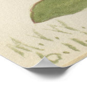 Brandroze (Silene virginica) Poster (Hoek)