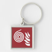 brandslangveiligheidsteken sleutelhanger (Voorkant)