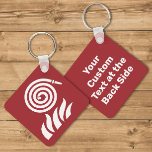 brandslangveiligheidsteken sleutelhanger