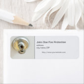 "Brandsprinkler" retouradres etiket (Insitu)