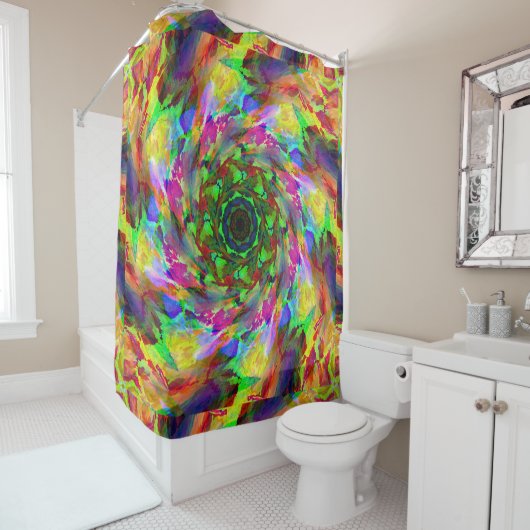 Brandspuitmachine Douchegordijn (In situ)