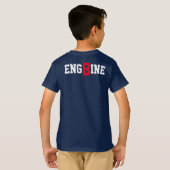 Brandstation 8 Kinder T-Shirt (Achterkant volledig)