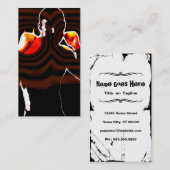 brandstichting visitekaartje (Voorkant / Achterkant)