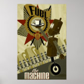 Brandstof de machine poster (Voorkant)