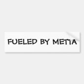 Brandstof door Metta Bumpersticker (Voorkant)