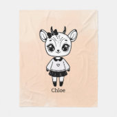 Brandstof Fleece Deken (Voorkant)