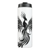 Brandstof het vuur - Phoenix Travel Tumbler Thermosbeker (Voorkant)
