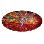 BRANDSTOF IN RODE SNIJPLANK (Hoek)