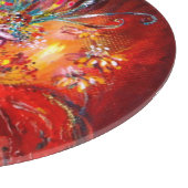 BRANDSTOF IN RODE SNIJPLANK (Hoek)