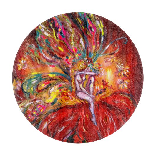 BRANDSTOF IN RODE SNIJPLANK (Voorkant)