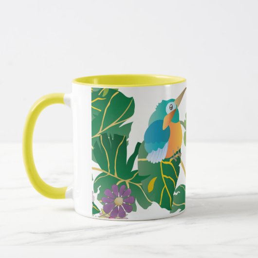 Brandstof je hart van Liefde Koffie Mok (Links)